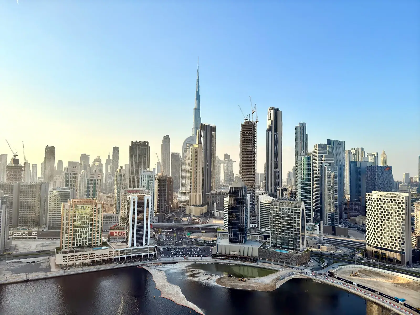 Dubai skyline with the Burj Khalifa, illustrating our UAE context